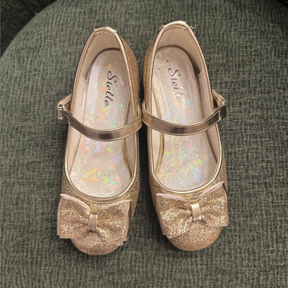 Stelle Girls Glitter Dress Shoes size 12